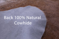 Thumbnail for Champagne Natural Cowhide Rug - X-Large 7'0