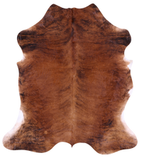 Thumbnail for Brown Natural Cowhide Rug - XLarge 7'4