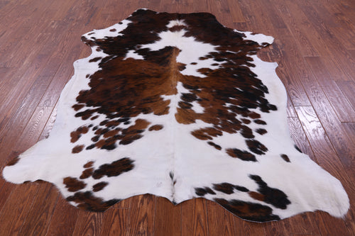 Tricolor Natural Cowhide Rug - X-Large 7'7