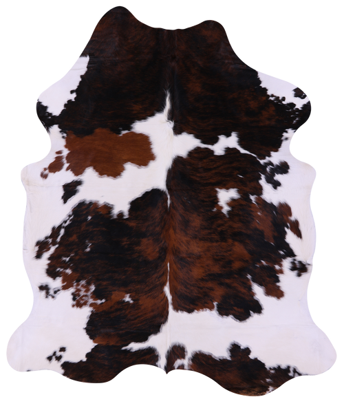 Tricolor Natural Cowhide Rug - X-Large 7'0