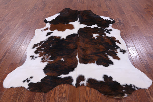 Tricolor Natural Cowhide Rug - X-Large 7'0