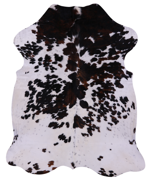 Tricolor Natural Cowhide Rug - X-Large 7'7