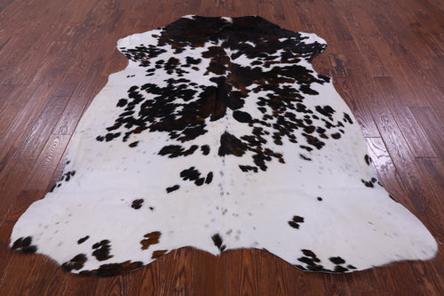 Tricolor Natural Cowhide Rug - X-Large 7'7