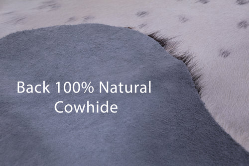 Tricolor Natural Cowhide Rug - X-Large 7'7