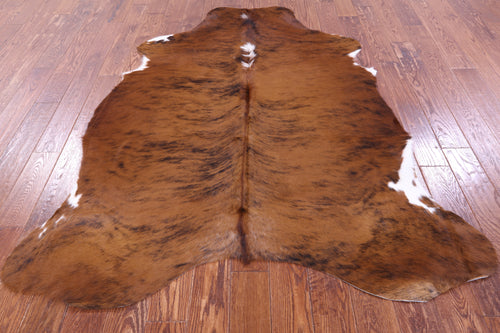 Brindle Natural Cowhide Rug - Large 6'10