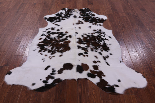 Tricolor Natural Cowhide Rug - Large 6'4