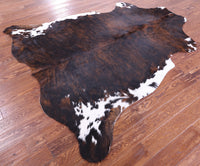 Thumbnail for Brindle Natural Cowhide Rug - X-Large 7'1