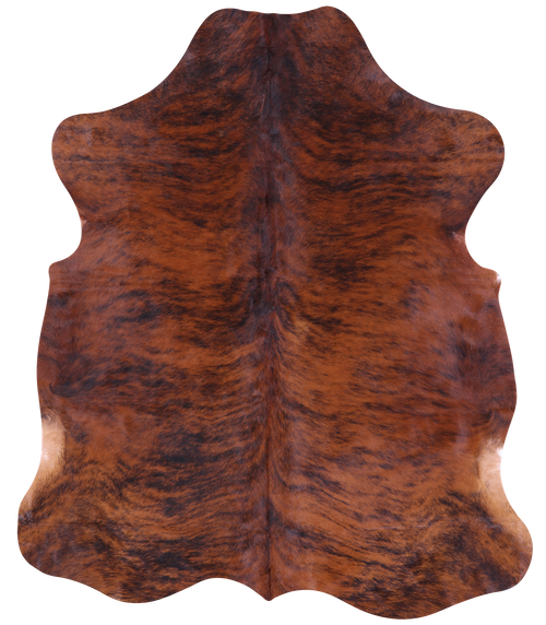 Brindle Natural Cowhide Rug - Large 6'5