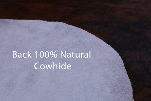 Brindle Natural Cowhide Rug - Large 6'5