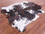 Tricolor Natural Cowhide Rug - XLarge 7'3"H x 6'1"W