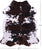 Tricolor Natural Cowhide Rug - XLarge 7'3"H x 6'1"W