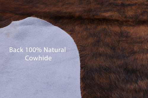 Brindle Natural Cowhide Rug - Medium 6'0