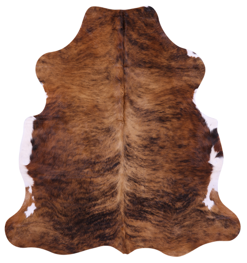 Brindle Natural Cowhide Rug - Medium 6'0