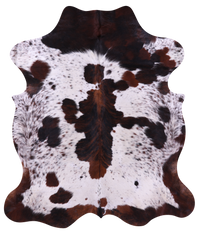 Thumbnail for Salt & Pepper Natural Cowhide Rug - XLarge 7'0