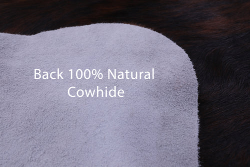 Brindle Natural Cowhide Rug - Large 6'9
