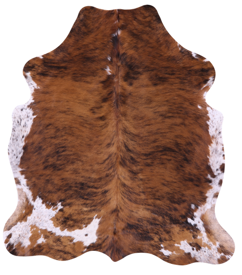 Brindle Natural Cowhide Rug - Medium 6'2