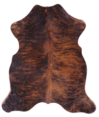 Thumbnail for Brindle Natural Cowhide Rug - X-Large 7'0