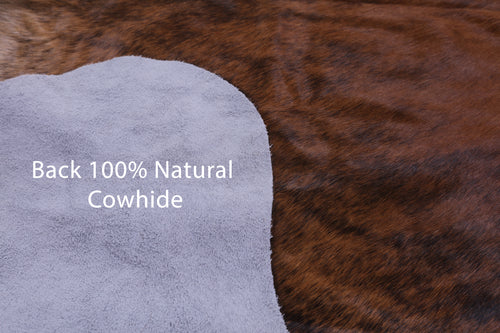 Brindle Natural Cowhide Rug - XX-Large 8'0