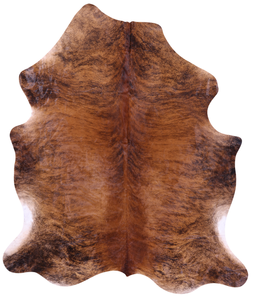 Brindle Natural Cowhide Rug - XX-Large 8'0"H x 6'9"W