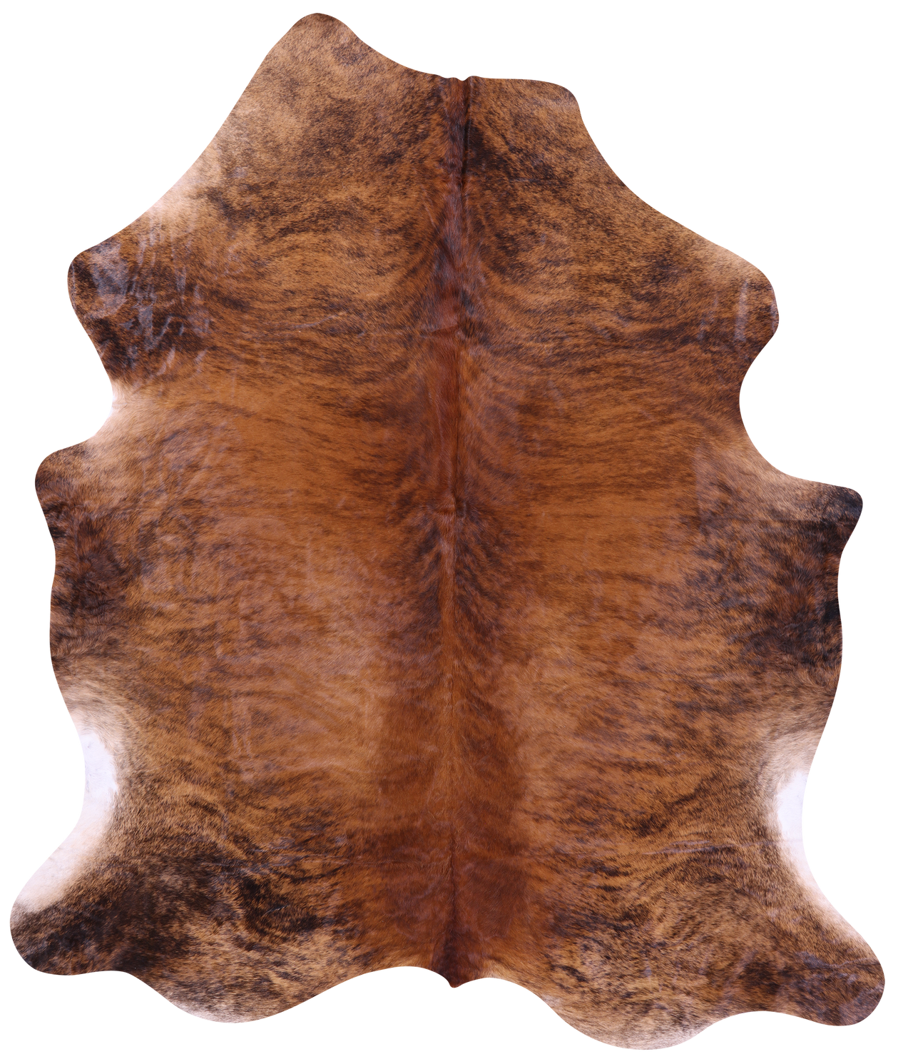 Brindle Natural Cowhide Rug - XX-Large 8'0"H x 6'9"W