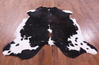 Thumbnail for Tricolor Natural Cowhide Rug - Large 6'7