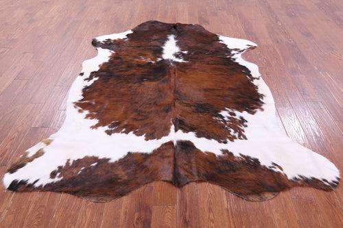 Tricolor Natural Cowhide Rug - X-Large 7'6