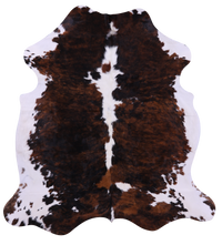 Thumbnail for Tricolor Natural Cowhide Rug - XLarge 7'5