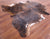 Brindle Natural Cowhide Rug - Large 6'8"H x 6'5"W