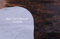 Thumbnail for Brindle Natural Cowhide Rug - Large 6'8