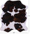 Tricolor Natural Cowhide Rug - X-Large 7'1"H x 6'0"W