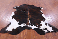 Thumbnail for Tricolor Natural Cowhide Rug - Large 6'5