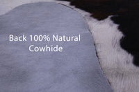 Thumbnail for Tricolor Natural Cowhide Rug - Large 6'5