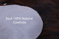 Thumbnail for Brindle Natural Cowhide Rug - X-Large 7'3