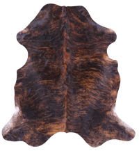 Thumbnail for Brindle Natural Cowhide Rug - XLarge 7'3