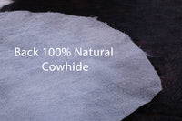 Thumbnail for Tricolor Natural Cowhide Rug - Large 6'9