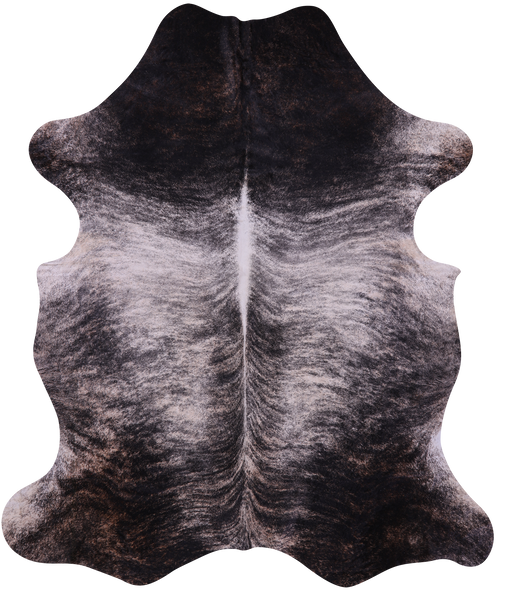 Brindle Natural Cowhide Rug - XX-Large 7'9"H x 6'7"W