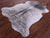 Brindle Grey Natural Cowhide Rug - Large 6'11"H x 5'8"W