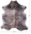 Grey Brindle Natural Cowhide Rug - XX-Large 7'8"H x 6'11W