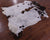 Salt & Pepper Natural Cowhide Rug - XLarge 7'0"H x 6'3"W