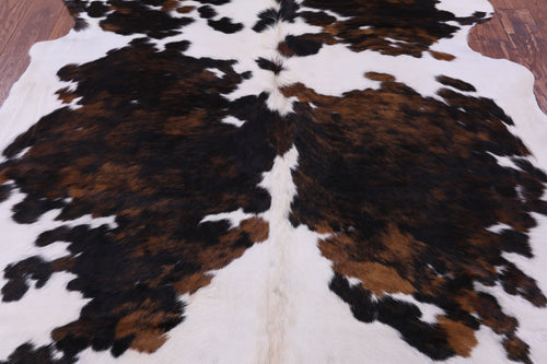 Tricolor Natural Cowhide Rug - XX-Large 8'0
