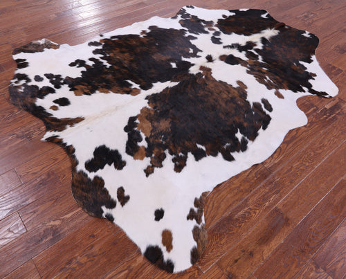 Tricolor Natural Cowhide Rug - XX-Large 8'0