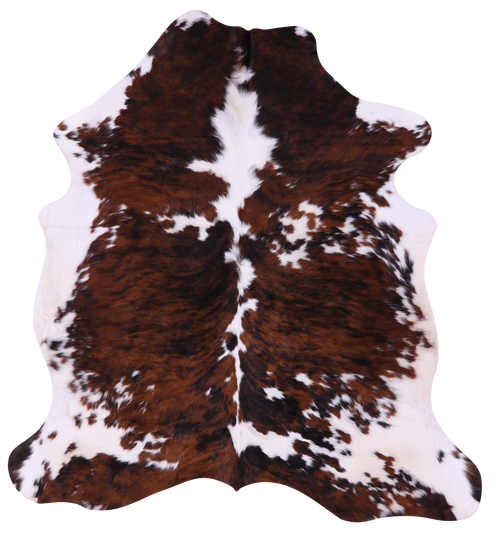 Tricolor Natural Cowhide Rug - X-Large 7'0