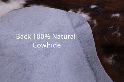 Tricolor Natural Cowhide Rug - X-Large 7'0