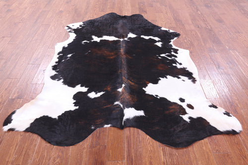 Tricolor Natural Cowhide Rug - X-Large 7'0