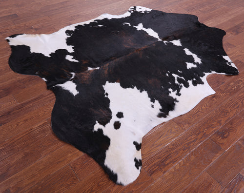 Tricolor Natural Cowhide Rug - X-Large 7'0