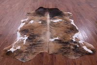 Thumbnail for Brindle Natural Cowhide Rug - XX-Large 8' 4