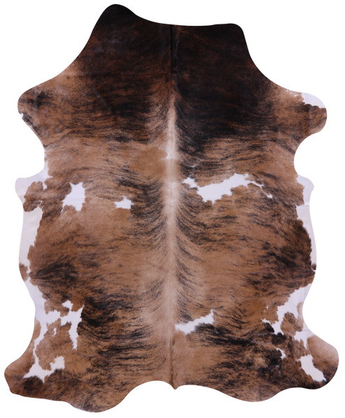 Brindle Natural Cowhide Rug - XX-Large 8' 4"H x 6' 10"W