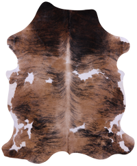 Thumbnail for Brindle Natural Cowhide Rug - XX-Large 8' 4