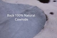 Thumbnail for Tricolor Natural Cowhide Rug - Medium 6'0