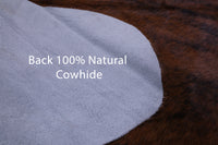 Thumbnail for Brindle Natural Cowhide Rug - Medium 6'1